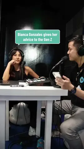 Bianca Gonzales's advice to Gen Z: commitment! 😝😝 #podcast #paanobato #projectoffbeat 