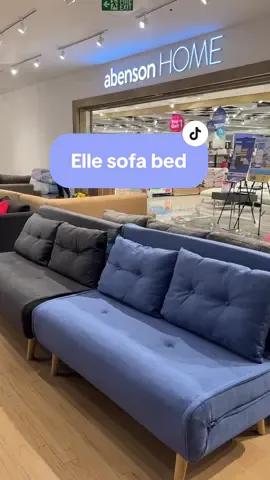 Condo-fit na sofa bed na naka-sale! #abensonHOME #iloveabensonhome #sofa #sofabed #furnitureph #livingroomph #livingroomideas #livingroom #homebuddies #newhome #condolivingph 
