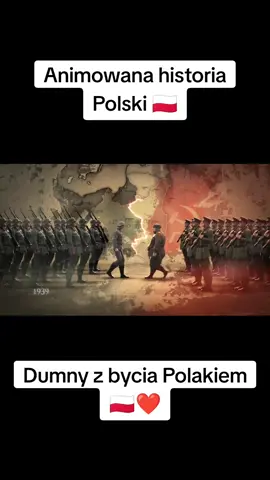Animowana historia Polski 🇵🇱🇵🇱#historia #polska #wojna #historiapolski #marszniepodległości #11listopada #duma 