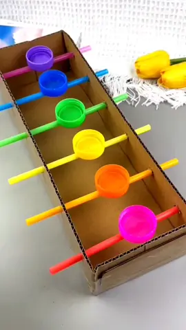learn to make Ball game for kids#creative #paper #fyp #foryou #game #ball #flip #card #strawberry 