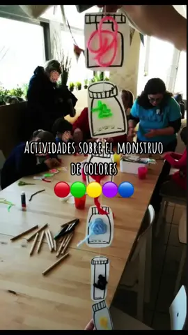 Monstruo de Colores 🟣🟡🔴🟢 #monstruodecolores #cuentosinfantles #teachersoftiktok #niños #educacioninfantil #maestra #educadorainfantil #fypシ #parati 