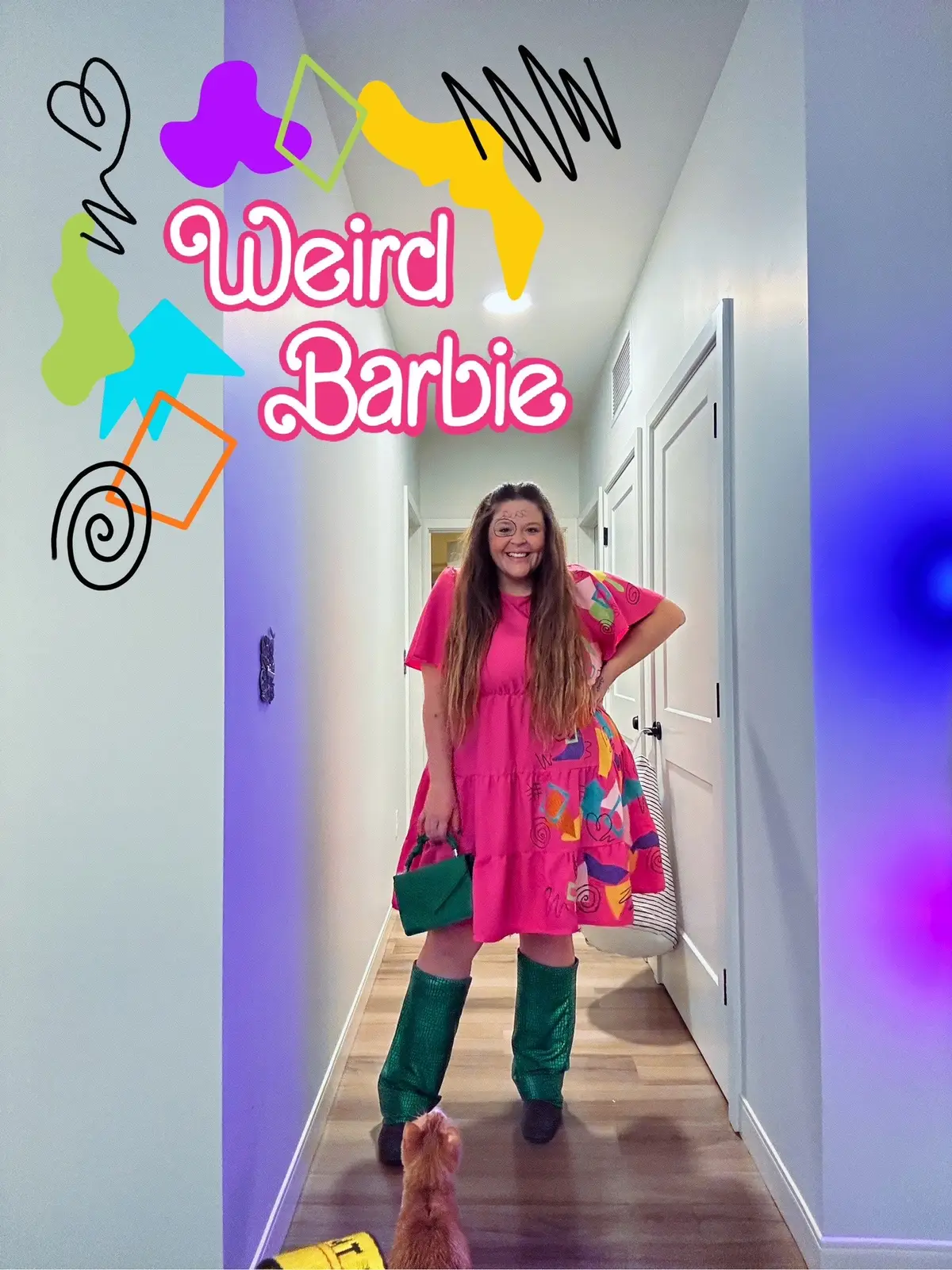 #zenspiredesigns #weridbarbie #weridbarbiecostume #halloween2023 #funcostume #barbie #handmade 