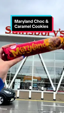 New @Maryland Cookies spotted in Sainsbury’s! Will these top the original 👀🍪 #marylandcookies #newsnacks #sainsburys #uksnacks #cookies #new #supermarketfinds #fyp 