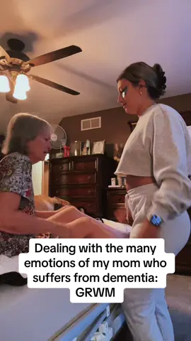 Rough mornings are not what I look forward to, but we have to get through them. Not every person with dementia is the same but this is what works for my mom and I. Controling my own emotions first so I can care for her is the main thing. Dont worry she was happy at the end 🫶🏼❤️ #caregiver #fyp #foryou #viral #dementia #dementiaawareness #dementiacare #alzheimer #alzheimers #mom #grwm #grwus #morningroutine #emotions 