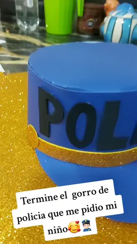 #mision_cumplida #miniñohermoso #sugorro de #policia👮🏻‍♂️ #parahallowen🎃 #viralvideo #manualidadestiktok #mama24h7d #foryoupage #xxybca #🥰❤️🥰 #contenidotiktok #ecuatorianaenchile🇪🇨💓🇨🇱 