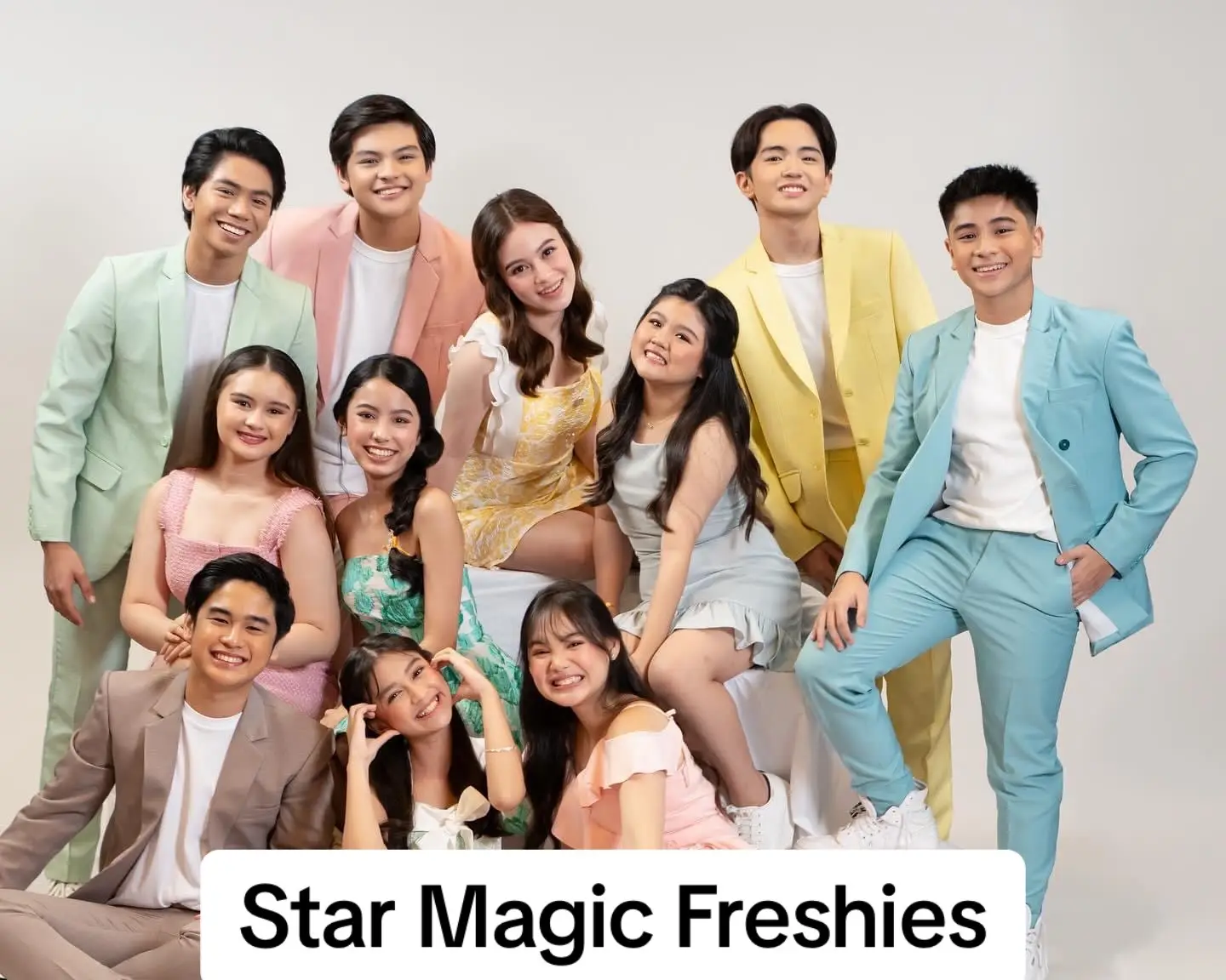 Ready to take on showbiz, here and across the globe! Ladies and gents, the STAR MAGIC FRESHIES✨❤️💚💙 Jana Agoncillo, Krystal Mejes, Hannah Lopez - Vito, Marc Santiago, Miguel Vergara, Chunsa Jung, Lance Lucido, Raikko Mateo, Andrez del Rosario, Heart Ramos, and Angelika Rama! Stay tuned for their upcoming ganaps, Kapamilya! 👀 #StarMagic #ABSCBN #foryou #fyp #philippines #philippinestiktok #kapamilyaforever #kapamilyachannel #trending #viral #starmagicartist #kapamilyaforever 