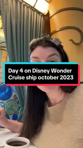 Day 4: Day at Sea on the Disney Wonder. Really windy with rough seas! Luckily none of us get sea sick! Had some down time today. Home tomorrow. #fidan #disney #cruise #holiday 
