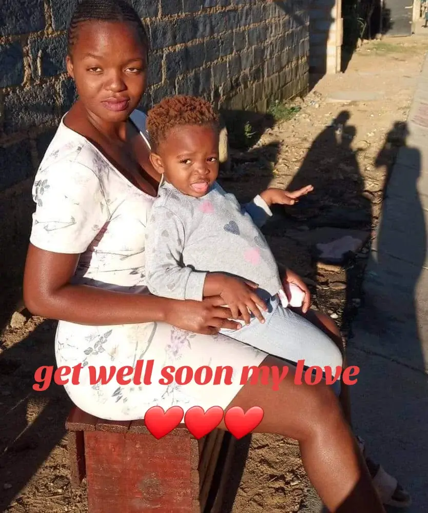 get well soon my baby ❤️ aunt loves you #getwellsoon #SAMA28 #mydaughter #myfr @NomaWayson 