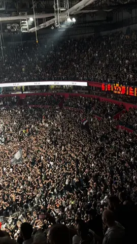 Yesterday at Stark Arena🔥 Are the European basketball fans the most passionate? #basketball #eurobasket #partizan #belgrade #starkarena #bestfans #fyp #europefans #basketballtiktok 