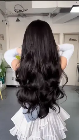 Wig Female Long Hair Big Wave One-piece V-shaped Hair Extensions Fluffy Invisible Invisible Net Red Long Curly Hair Wig Piece! #hairstyle #hair #wig #extensions #girls #woman #lady #goodthing #trinding #goodvibes #fy #fashion #fypシ゚viral #fypシ 