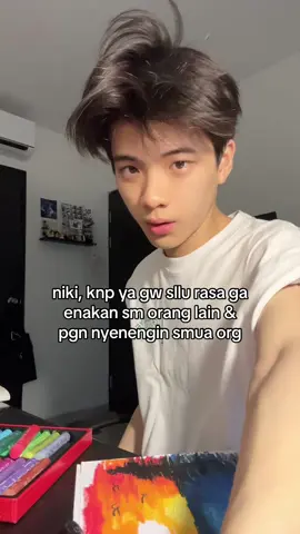 takut ngecewain orang lain + ga bisa menuhin ekspektasi orang. #takeachancewithme #NIKI 
