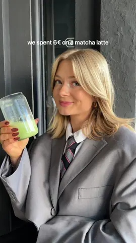 save your money and make matcha at home, I‘ll show you how ❤️ my matcha powder is from @KoRo (code GROW -5%) ad