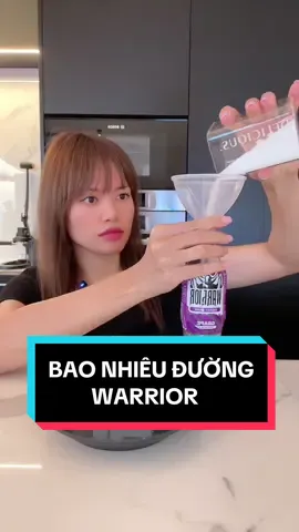 Nước tăng lực WARRIOR có bao nhiêu ĐƯỜNG 👀.      #Giamcan #sugar#ddhamhutcalo #dinhduong #calorie #thucdongiamcan #vulaci #LearnOnTikTok #SongKhoe247  