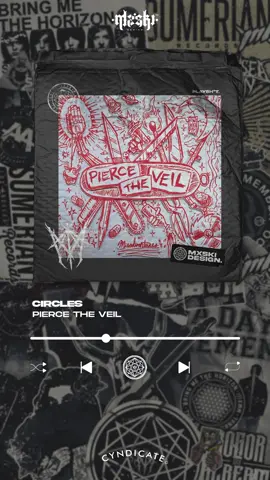 Pierce The Veil - Circles #piercetheveil #ptv #circles #misadventures #posthardcore #alternativerock #music #song #playlist #raincity #fyp #foryou 