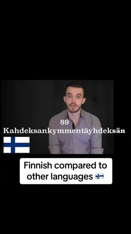 🇫🇮 #finland #suomi #language #languages #compared #suomitiktok #accent 