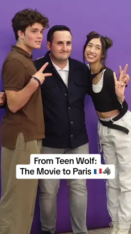 Vince Mattis (Eli) et Amy Workman (Hikari) rencontrent leurs fans 🫶🏻 #teenwolf #teenwolfmovie #teenwolfedit #amyworkman #amyworkmanedit #vincemattis #vincemattisedit #vincemattisteenwolfthemovie #wolfiesinparis #reunitedevents 