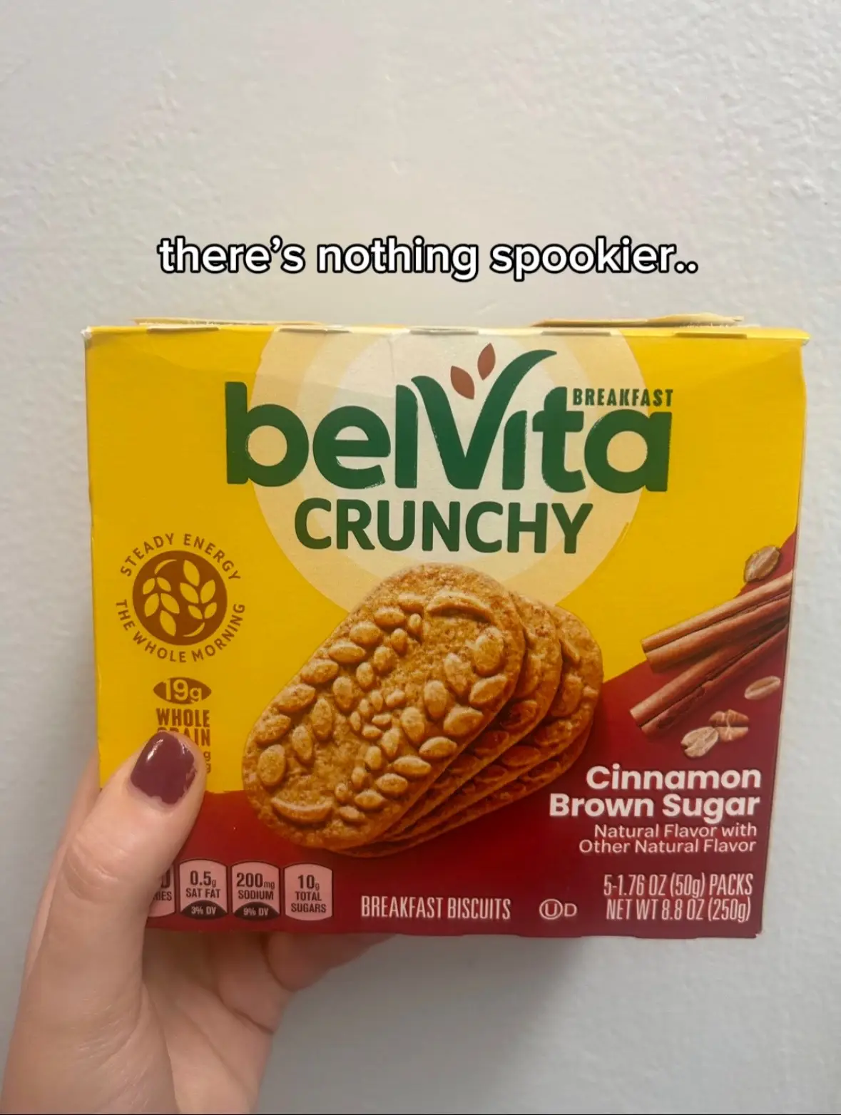 BOO-Vita! Happy Halloween from your friends at belVita👻 #belVita #halloween #spooky