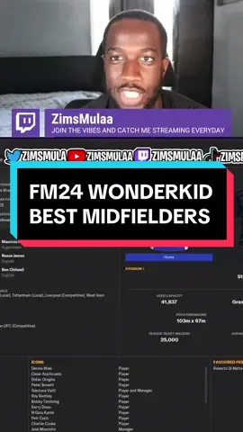 The BEST Midfielders on FM24. You Need to SIGN these players on Football Manager 24! They are so good! Who else should be on the list 🤔 #FM24 #FootballManager #fmtok #FootballManager2024 #best #wonderkid 