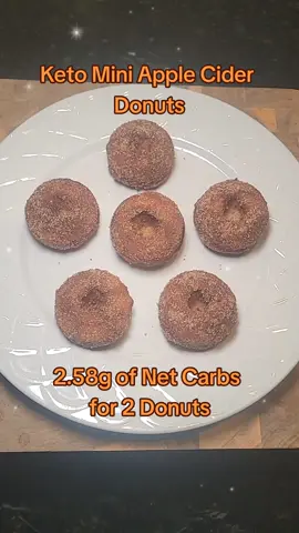 So Delicious with Zero the Guilt! Let me know if you want the recipe...       #appleciderdonuts #recipes #ketorecipe #lowcarbsnack #donuts #keto #applecider #ketorecipes #ketodonuts #lowcarbrecipes #ketosweets #ketobaking #lowcarb #sugarfree #ketodessert #Foodie #maggiebecrazy