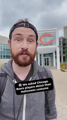 The Bears players reveal their Halloween costum plans #Halloween #NFL #trickortreat 