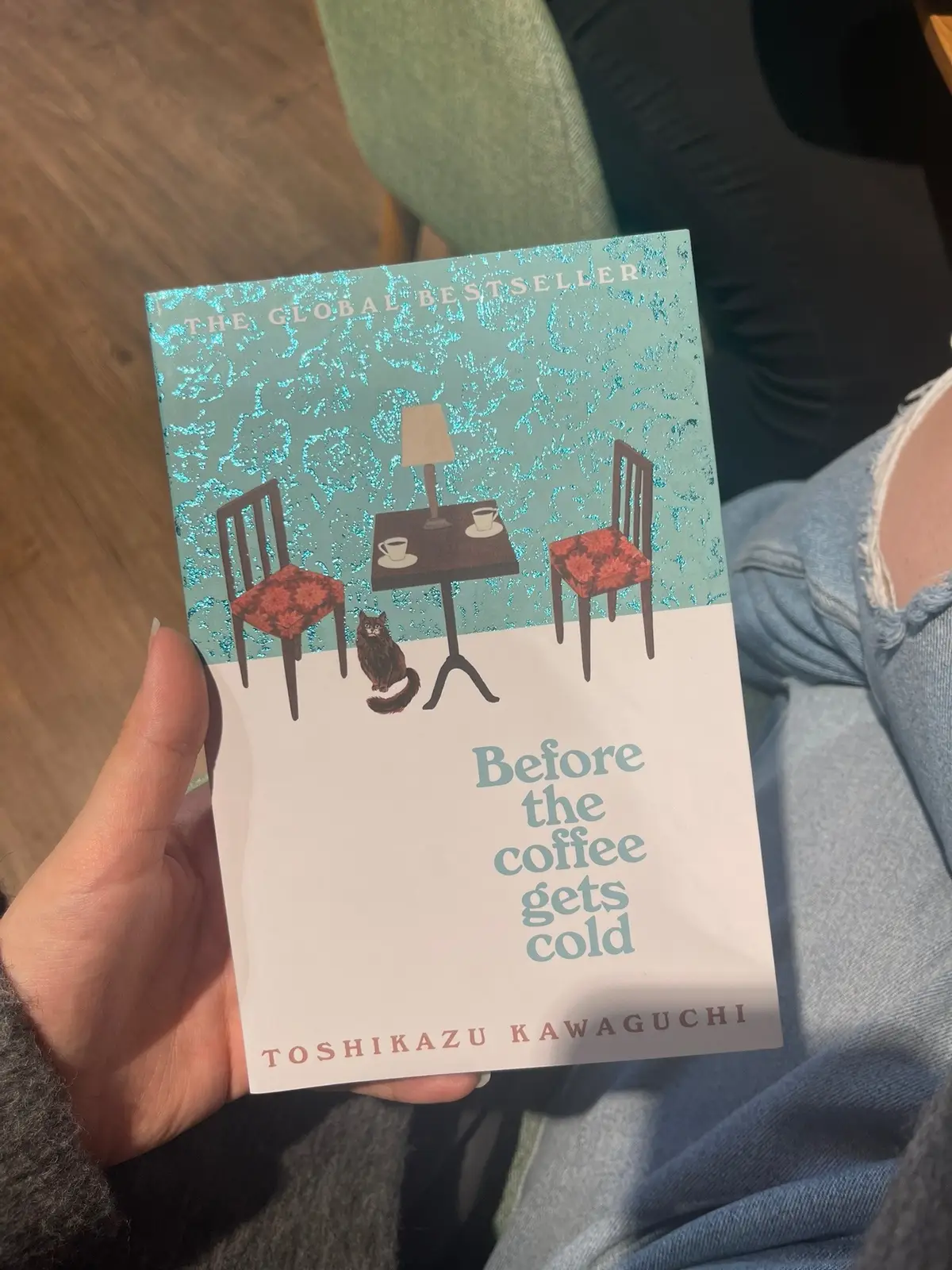 Half way through this book and so far it’s lacking emotional depth for me … but its a cute easy read 💗❤️ #beforethecoffeegetscold #BookTok #books #toshikazukawaguchi 
