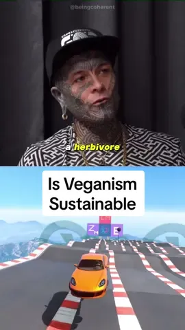 Is veganism a more sustainable option. Are humans meant to be vegan? 🌿 #veganism #vegandiet #sustainablefood #beingcoherent 