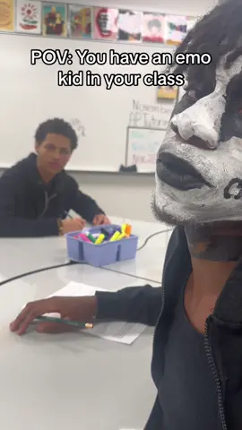 Happy halloween. #halloween #foryou #fyp #comedy #emo #halloween #funny #funnyvideos #fypシ #skit #skits #highschool #pov #viral #comedyvideo  