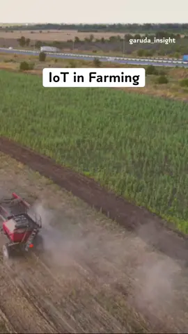 IoT in Farming : A revolution #iot #garudainsight #technology #insight #farming #future #sensor 