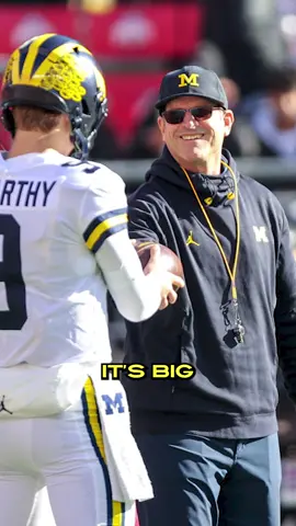 Is Michigan cheating? #fyp #foryou #michigan #CollegeFootball #cheating #big10 #jimharbaugh #connorstalions #jjmccarthy #southcarolina 