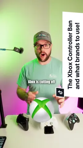 Xbox is BANNING controllers! The list of brands whose controllers will still work are because they all make “Officially licensed” or authorized Xbox controllers!  . #xboxcontroller #xboxcontrollers #controllerplayer #controllers #gaming #xbox #aboveaveragefps 