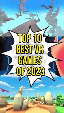 Part 1/ Top 10 Best VR Games Of 2023 #titansclinic #neverdown #hexaverseadventures #bestvrgames #topvrgames #vrgames #vr #top10 #oculusquest2  #virtualreality #newgame #recommendations #fyp 