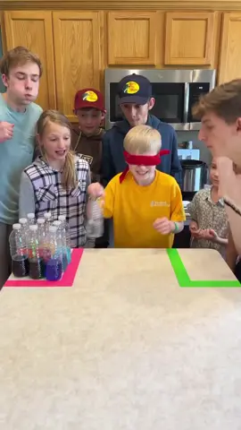 Ultimate blind folded bottle flip challenge!