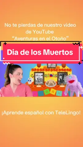 Join Brenda and Lily as they create an ofrensa for #diademuertos. #Subscribe to our YouTube channel flr mlre #spanishlearning contenr for your little one. 🕯️ 💀 🌸 🇲🇽  #bilingualbaby #spanishtiktok #speechtherapy #raisingbilingual #spanish #spanishtiktok #spanishmsrachel #msrachelsongforlittes #raisingbilingualkids #bebebilingue #toddlerlearning #youtubersentiktok #bilingualproblems #telelingo #speechlanguagepathologist 