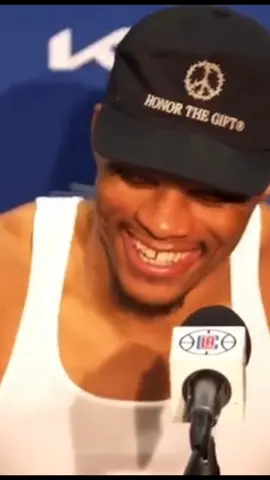 Russ is grateful to be a Clipper. 🙌 [via joeylinn_/X]