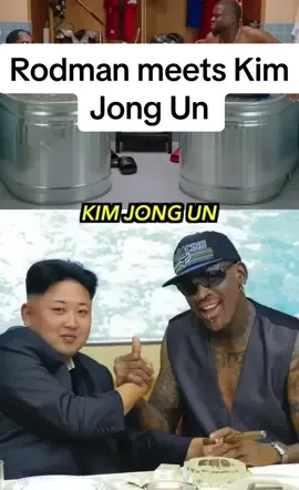 How Dennis Rodman met Kim Jong Un. Hit that follow! #chicagobulls #bulls #NBA #fy #fyp #huddysportscenter #dennisrodman #rodman #kimjongun #espn 