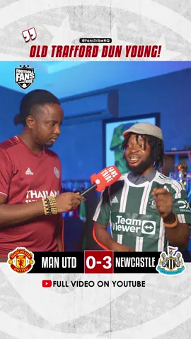 Watch Festus FULL INTERVIEW ON YOUTUBE - LINK IN BIO 📺 🗣 🔥  #naijafootball #tiktoknigeria #naijatiktok #PremierLeague #levelupafrica #africanfootball MANCHESTER UNITED 0-3 NEWCASTLE highlights