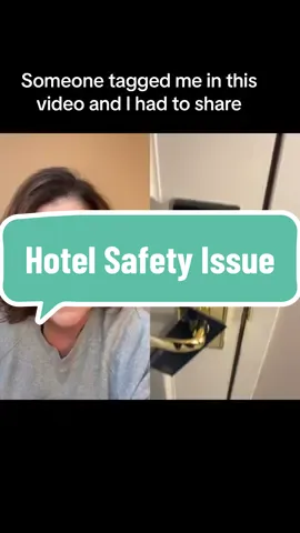 #duet with @MaggieMadeCrochet I strongly suggest you order a portable door lock or door wedge alarm(see my b1o)  #safetytip 