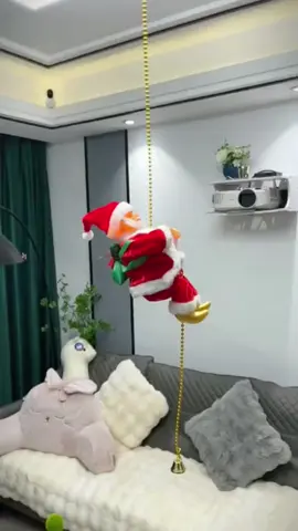 Ja quero esse papai noel escalando até o teto!🥰 Gostou?! Me siga para mais Achadinhos! #ofertas #achadinhos #achadosshopee #ofer #natal #enfeitesdenatal #presentes #presentescriativos #achadinhosdagre #papainoel #papai 