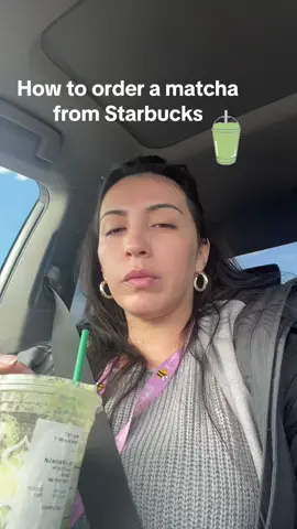 #starbucksdrinks #matcha #matchalatte #howto #fyp #foryou 