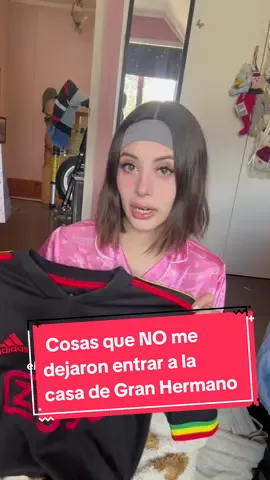 Segunda parte de las cosas que NO me dejaron entrar a la casa de #granhermano #ghchile 