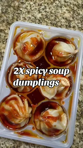 How i prepare my 2x spicy soup dumplings! #soupdumplingstok #soupdumplingsaregood #fypシ #fypシ゚viral #viraltiktok #spicysoupdumplings #soupdumplings #soupdumpling #fyp #spicydumplings 