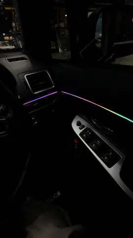 Ambient Lighting 🌈 completley customised to suit your car! #ambientlighting #rgblights #autoelectricial #carsofmelbourne 
