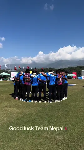 Good luck Team Nepal🇳🇵❤️ #RhinoArmy #ICCT20Q #NEPvUAE #weCAN #OneBallBattles #MissionWorldCup 