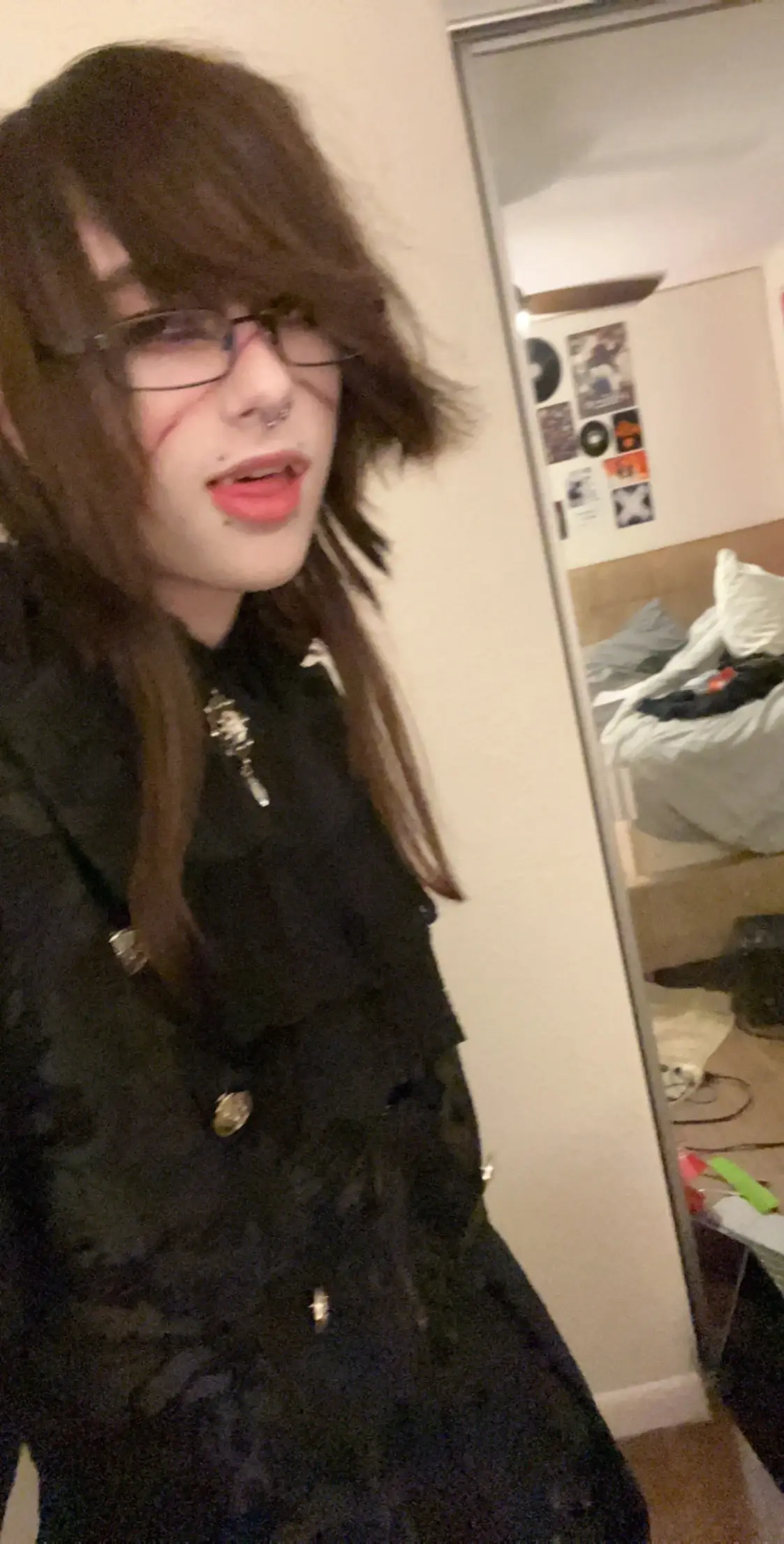 Happy (late) Halloween! Ive had a lot of busy fun since tuesday, more halloween/vampire posts to come 🕷️🩸🕸️ #Halloween #vampire #halloweencostume  #halloweenmakeup #halloweenlook #vampireknight #gothicfashion #emo #alternative #alt #foryou #fyp 