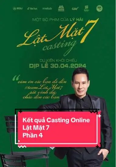 Danh sách phần 4 #latmat7 #tiktokcasting #lyhaiminhha 