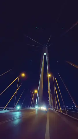 cầu rạch miễu về đêm 