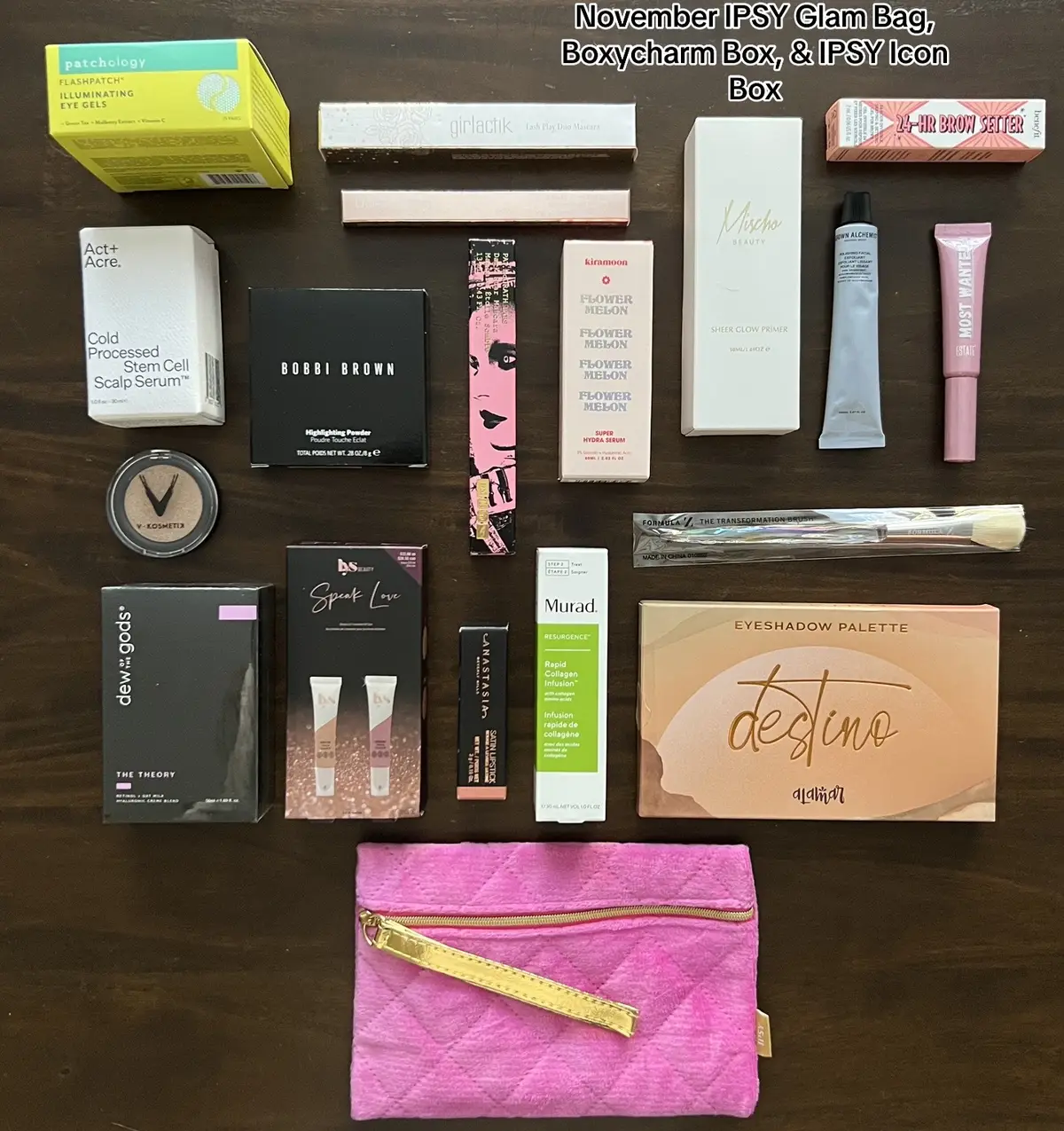 @IPSY November’s Glam Bag, @boxycharm Box, & IPSY Icon Box are here! The Glammest Show on Earth is this months theme. I’m obsessed with what I got this month!!! #GiftedByIPSY #IPSY #Boxycharm #IPSYIconBox #IPSYCreatorIncubator #Makeup #Beauty #Skincare #Unboxing #SubscriptionBox #SmallMua #SmallInfluencer 