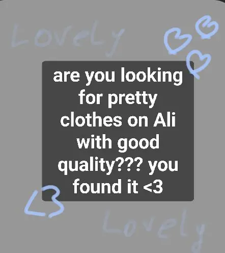 hii guys!!, i will give you here nice clothes from AliExpress in good quality, if you want me to look for clothes in your style text me<3:)) #ali #aliexpress #niceclothes #pretty #prettyclothes 