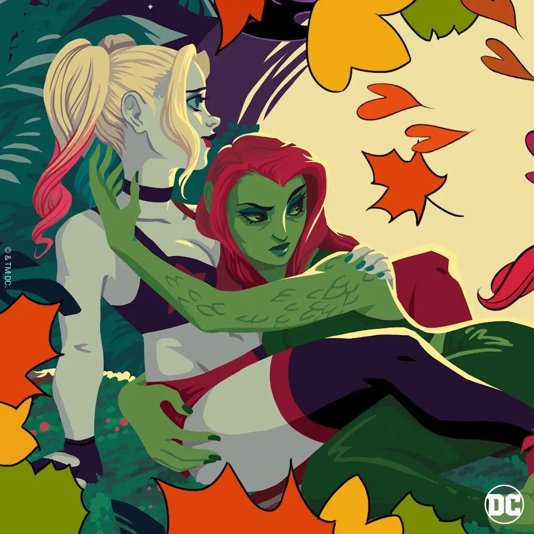 Fall in love with your bestie this cuffing season 💕 #CuffingSeason #Harlivy #HarleyQuinn #PoisonIvy #DC 