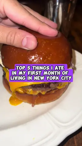 My top 5 things I ate in my first month of living in New York City. 📍Popup Bagels 📍Rowdy Rooster 📍Song’E Napule 📍Tonchin Brooklyn 📍Breakfast by Salt’s Cure  #nycfood #nycfoodie #newyorkcity 